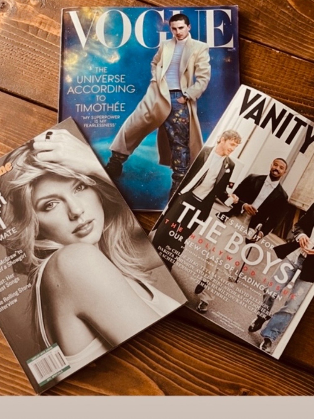 Vogue, Rolling Stone & Vanity Fair Bundle